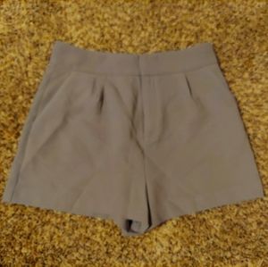 High-Waisted Paperbag Shorts